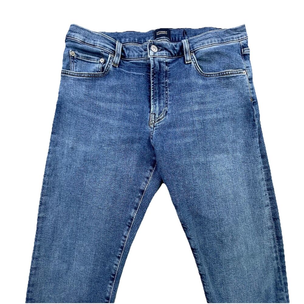 Citizens of Humanity London Jeans Men’s 32x29 Blue Slim Straight Selvedge Denim
